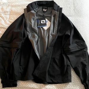 Footjoy rain jacket convertible short sleeve